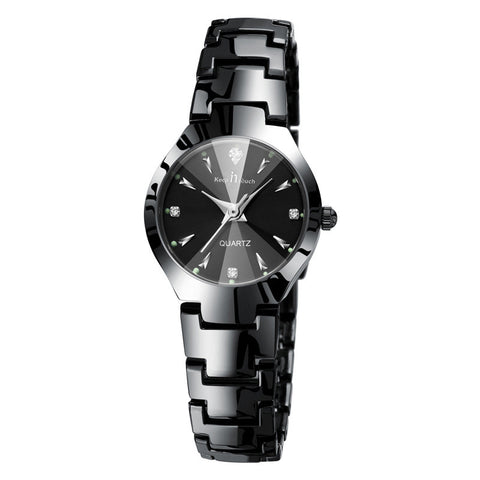 Luminous with calendar couple watch