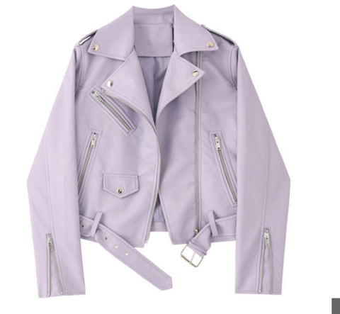 Spring New Leather Jacket Women's European Station Short Locomotive Suit Handsome Short Jacket Sleeveless Jacket Female Trend