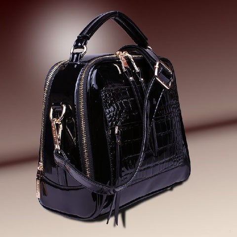 2021 new winter fashion leather handbag leather bag bag handbag tide shell cross Shoulder Bag Messenger Bag