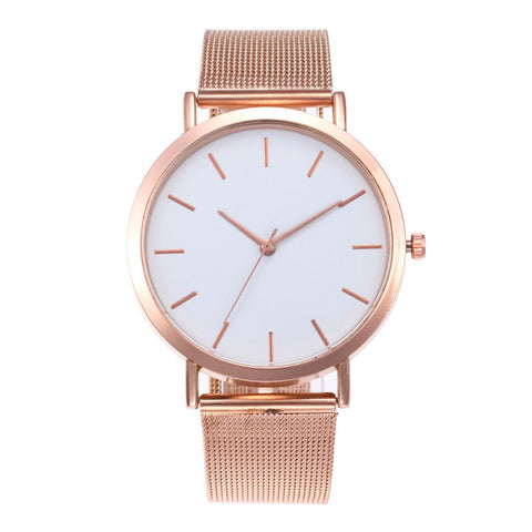 Simple ladies quartz watch