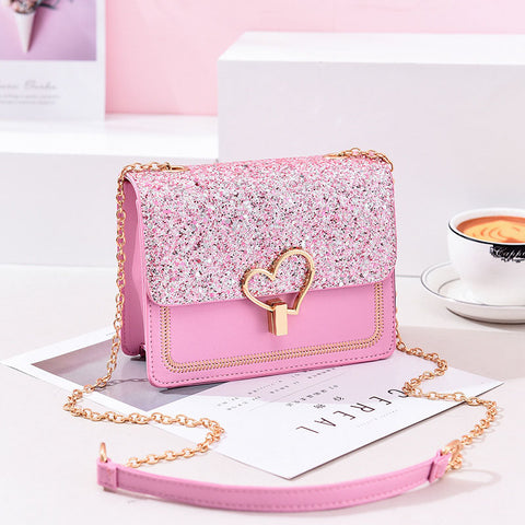 Chain student cross-body bag